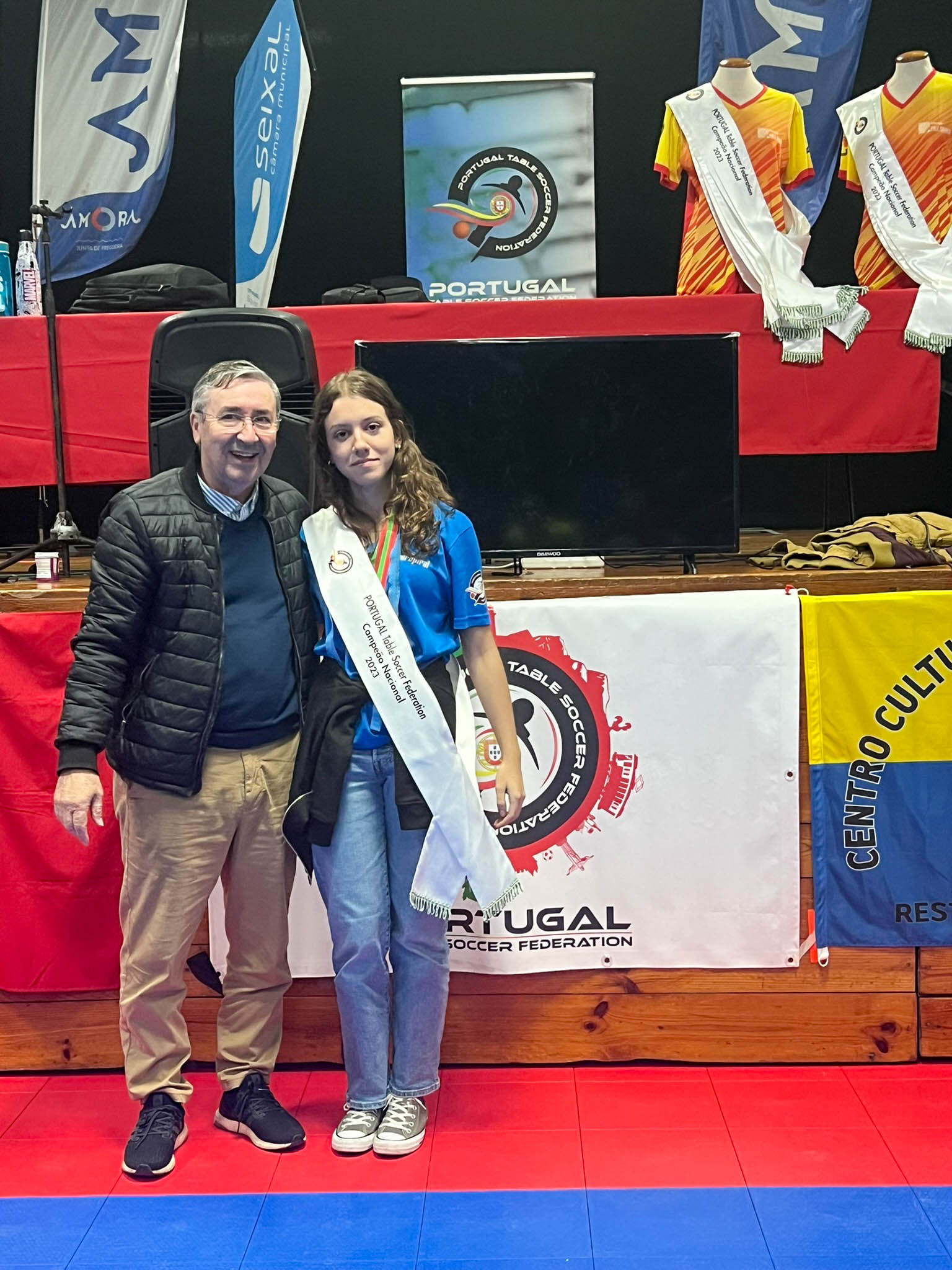 Maria Franco campeã nacional Junior Singles